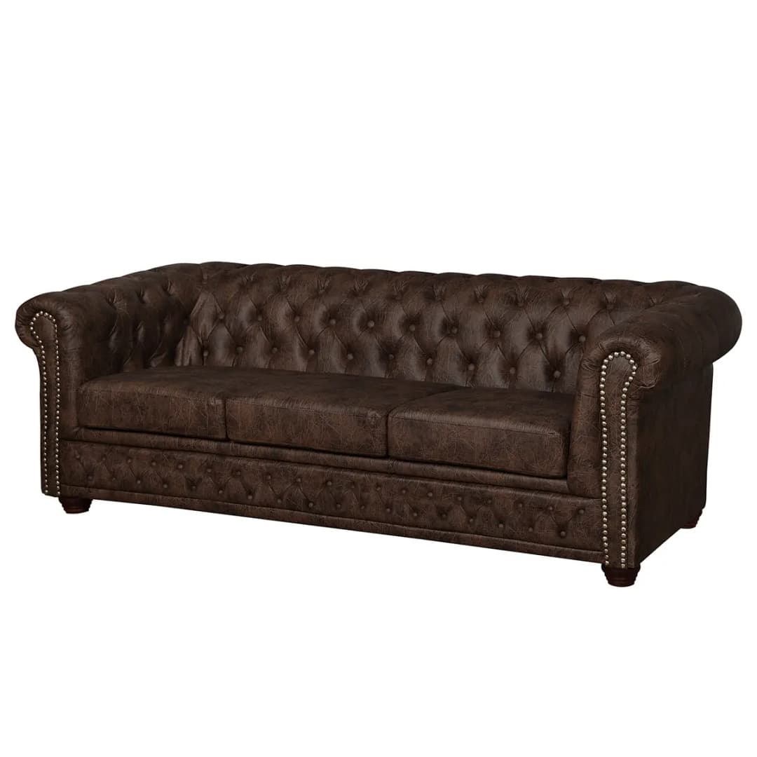 3-Sitzer Sofa Giana | Braun