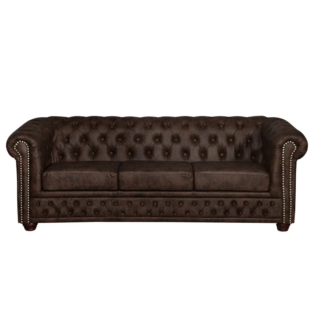 3-Sitzer Sofa Giana | Braun