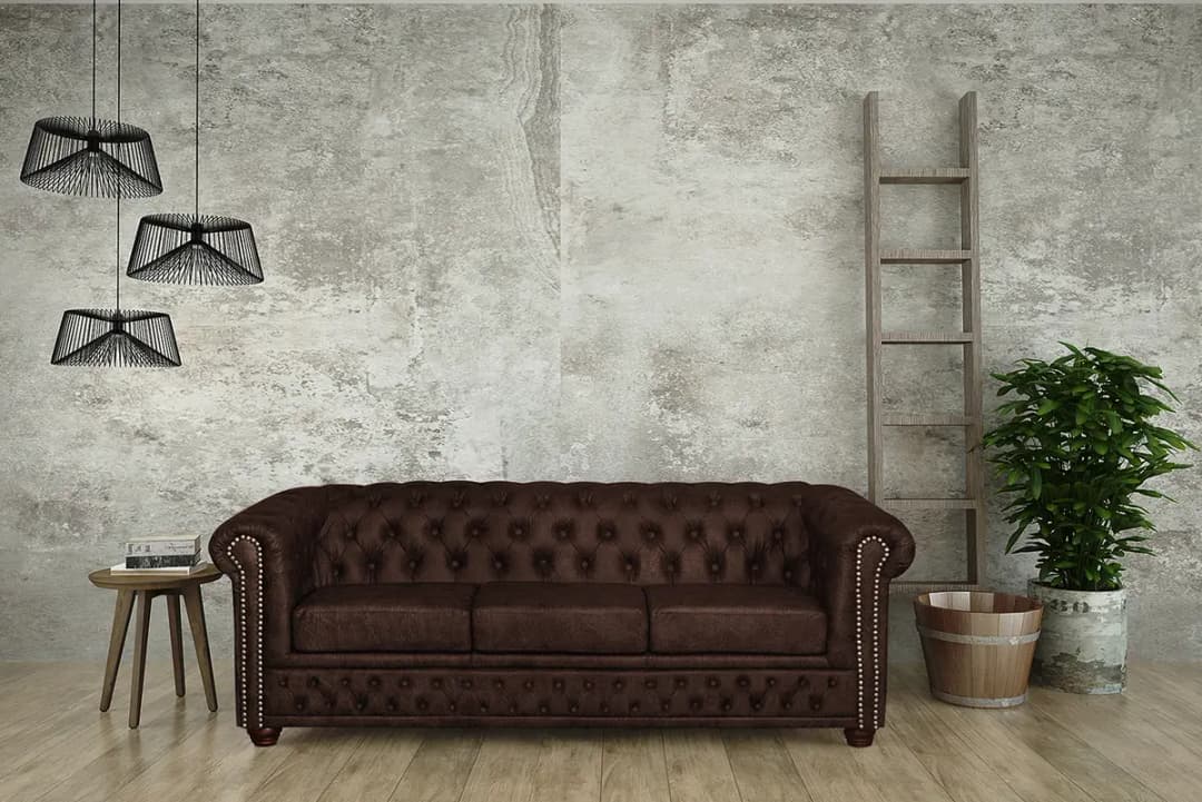 3-Sitzer Sofa Giana | Braun