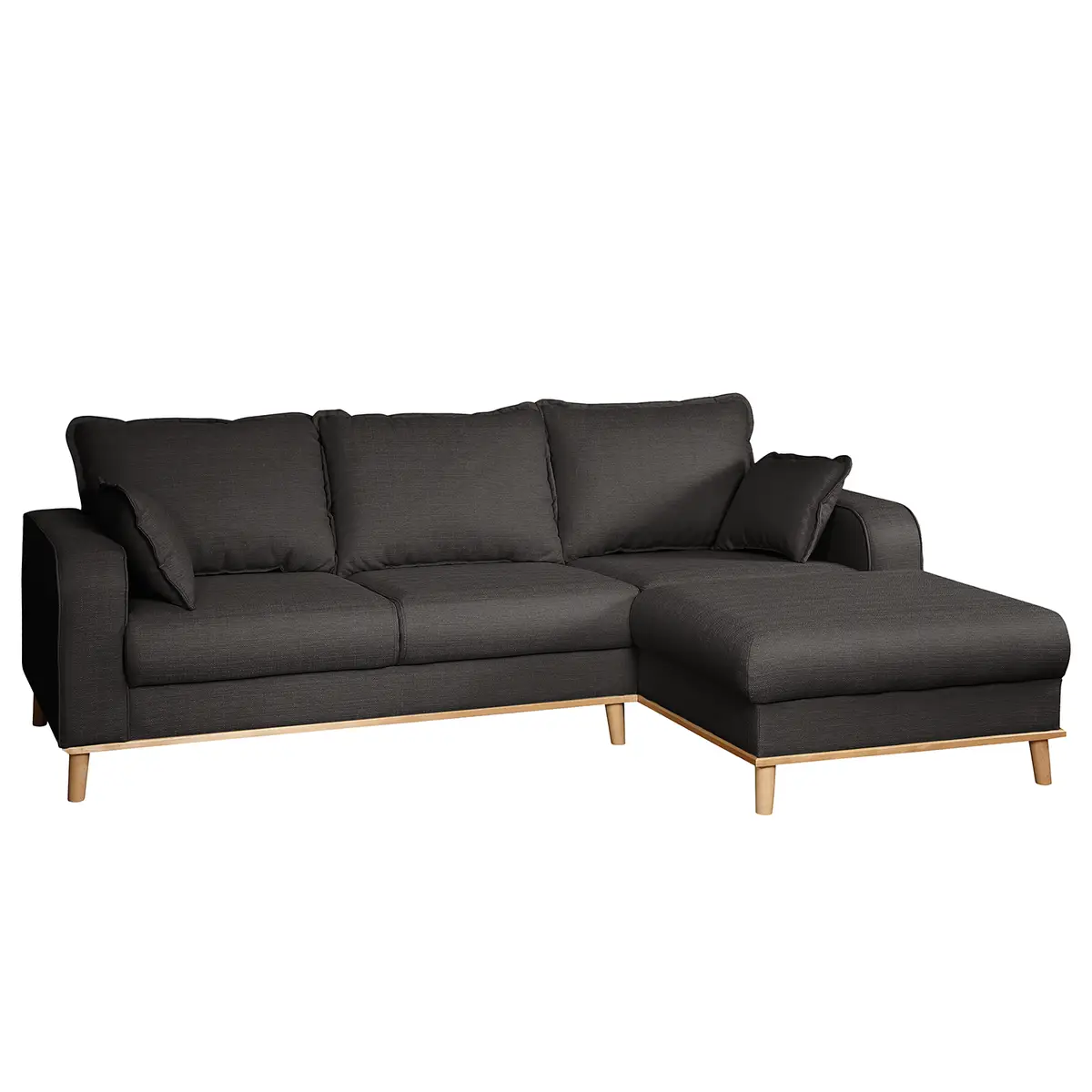 Ecksofa Polia | Grau