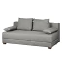 Boxspring-Schlafsofa Luda | Grau
