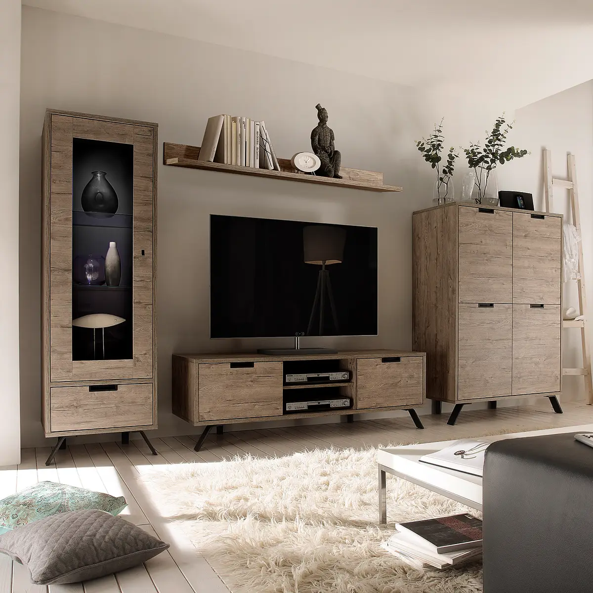 Wohnwand Palma | Beige