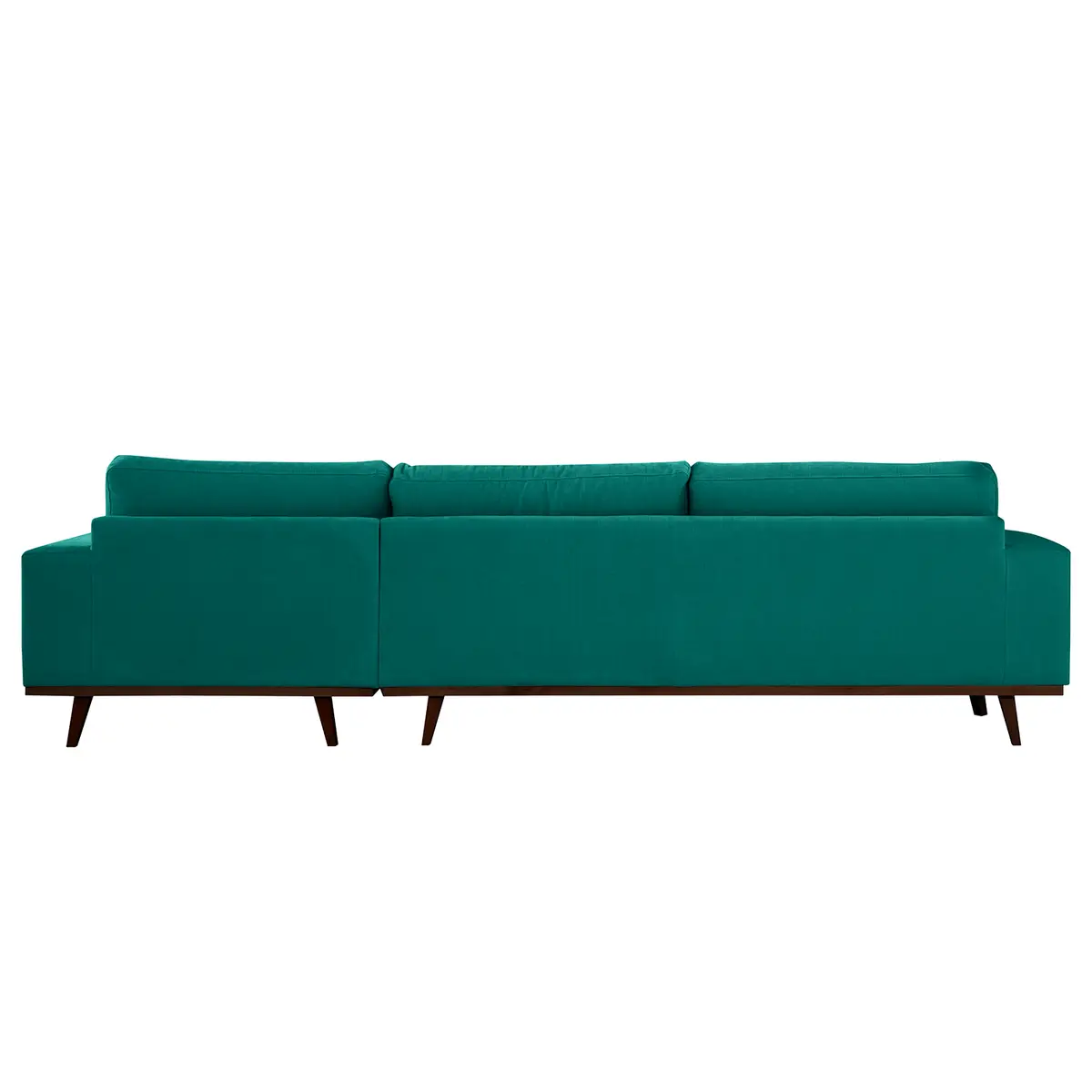 Ecksofa mit Longchair Vele | Blau