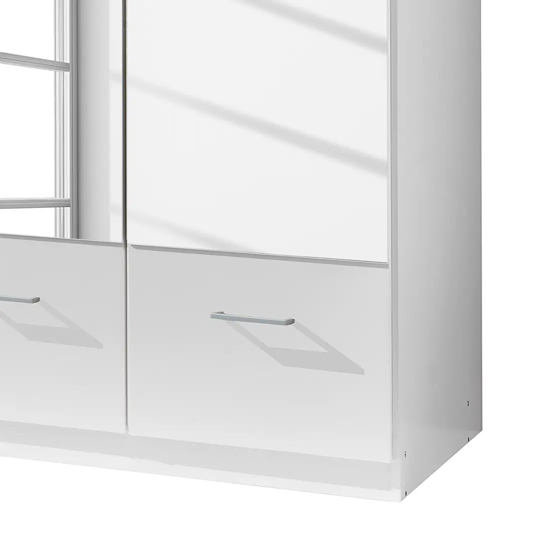 Drehtürenschrank Rajmi | Weiß