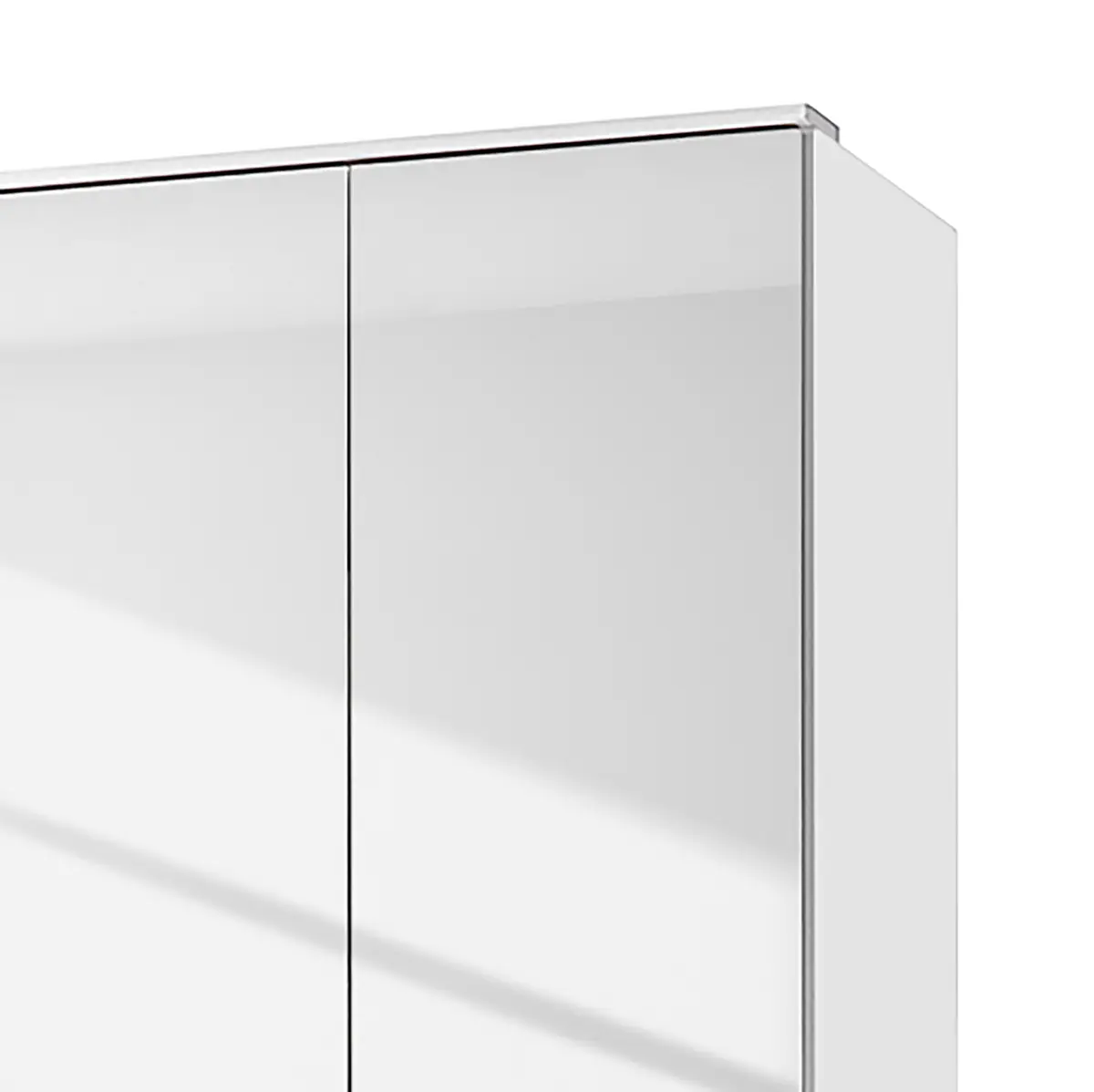 Drehtürenschrank Rajmi | Weiß