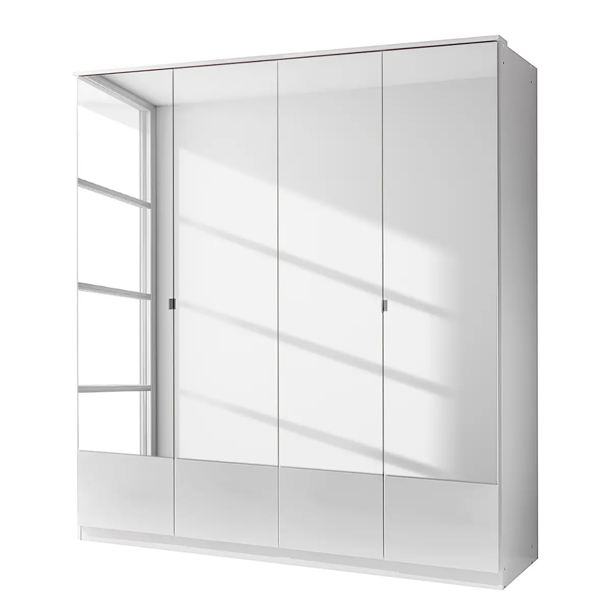 Drehtürenschrank Rajmi | Weiß
