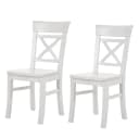 Esszimmerstuhl 2er-Set | Weiß