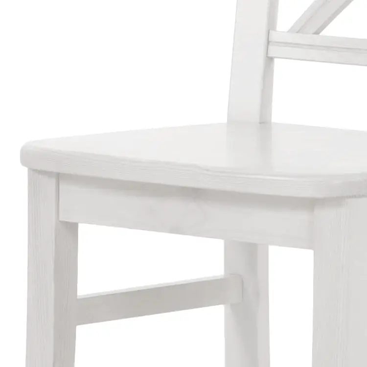 Esszimmerstuhl 2er-Set | Weiß