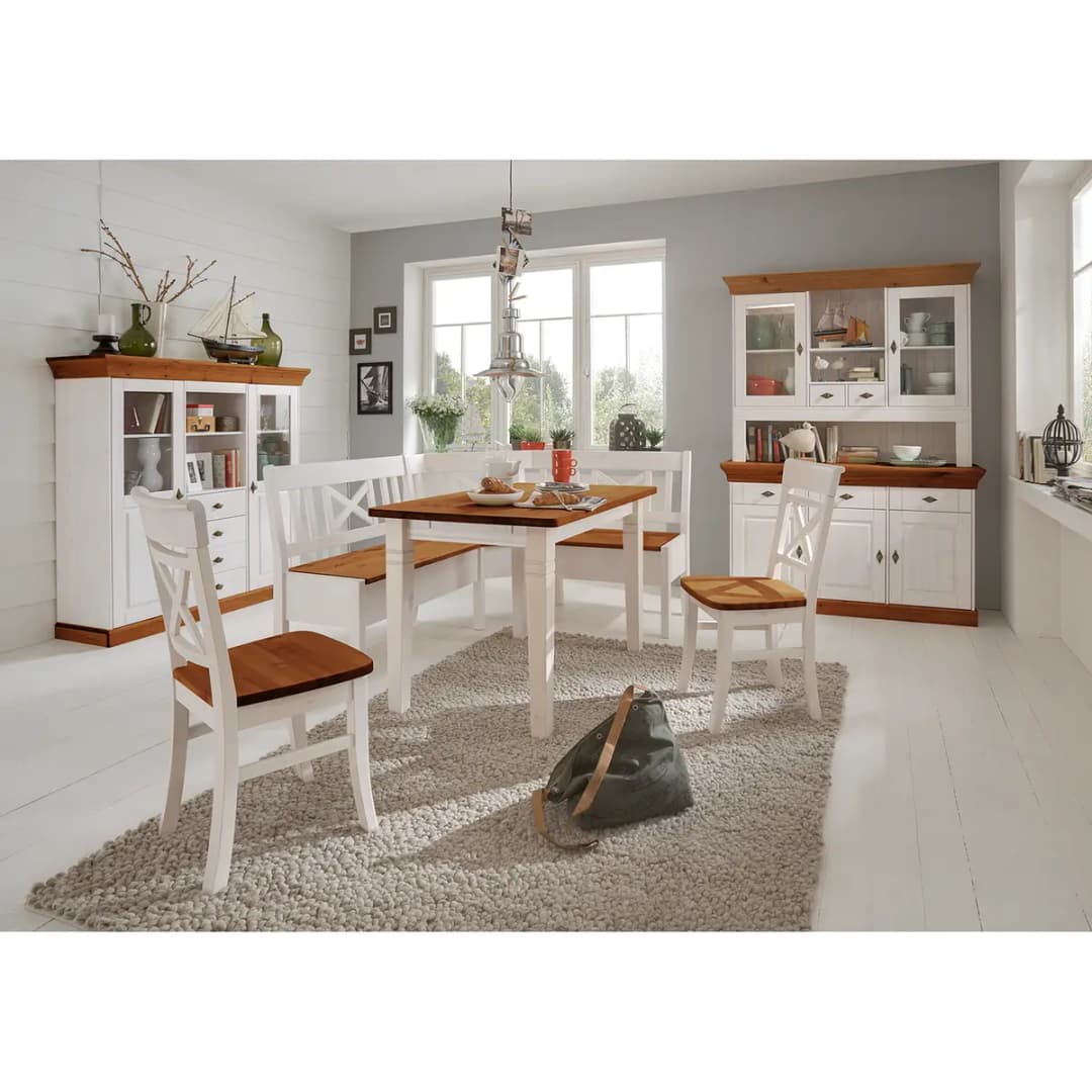 Esszimmerstuhl 2er-Set | Holztöne