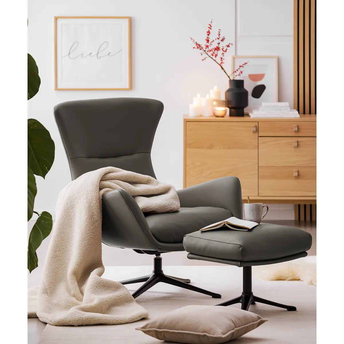 Sessel Neka | Grau