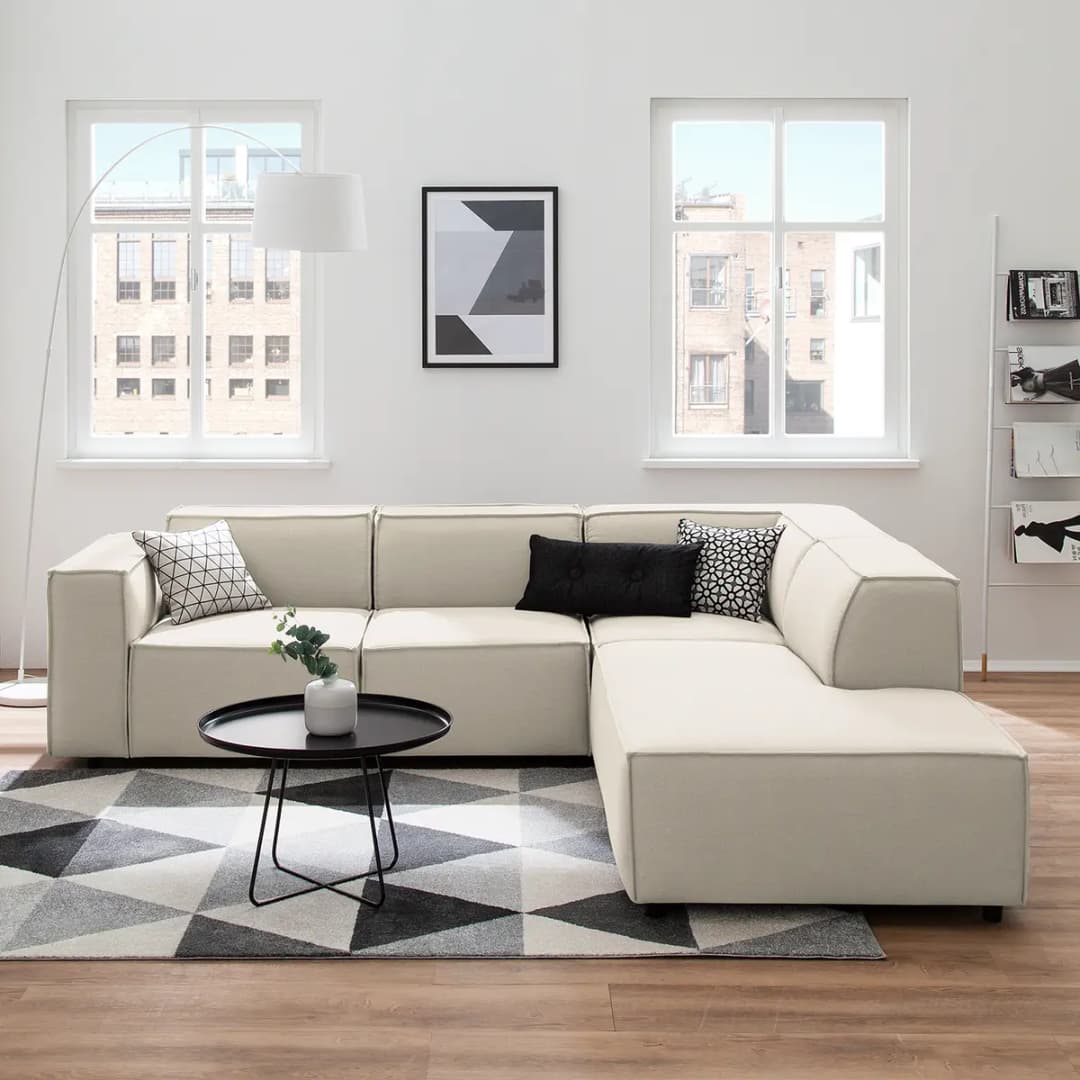 Ecksofa Osta | Beige
