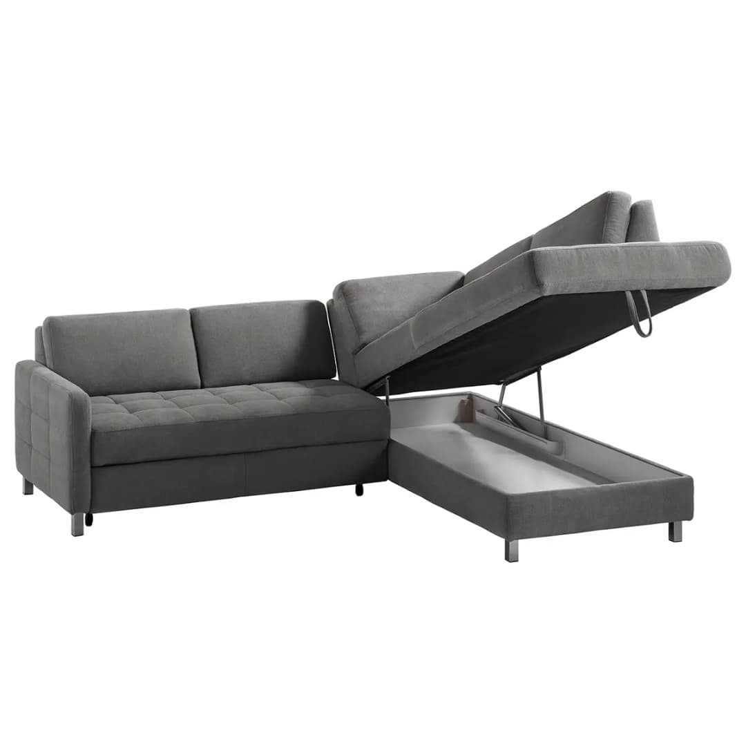 Ecksofa Tanete | Grau