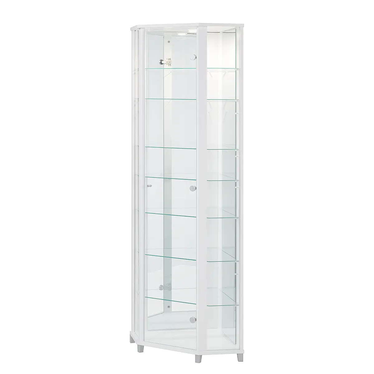 Eckvitrine II | Weiß