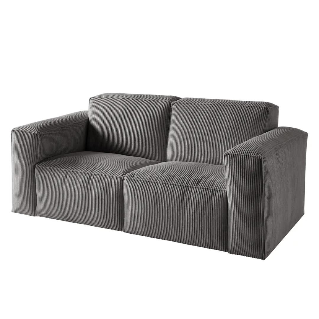 2-Sitzer Sofa Lola | Grau