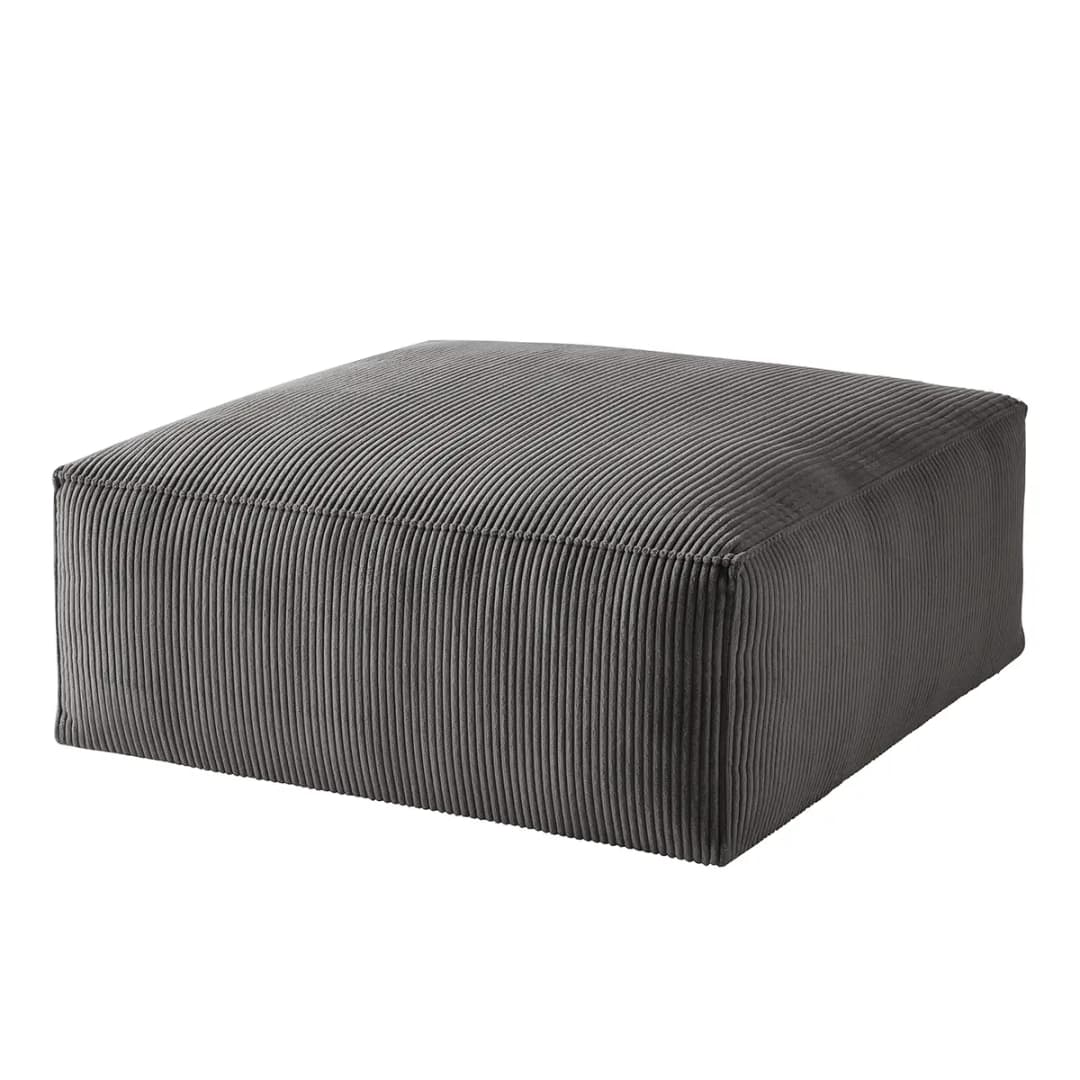 Polsterhocker Lola | Grau