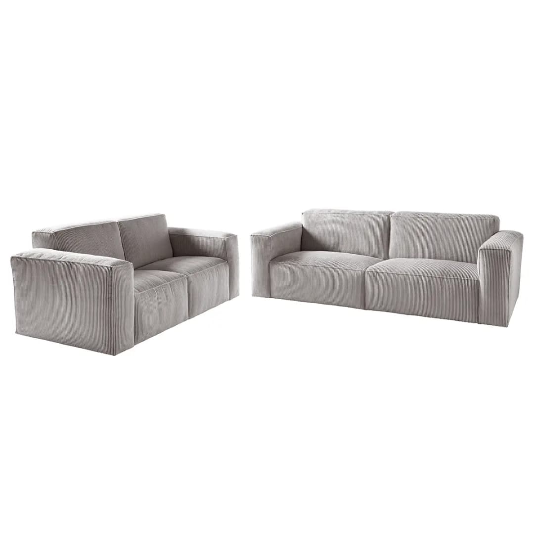 Polstergarnitur Lola | Grau