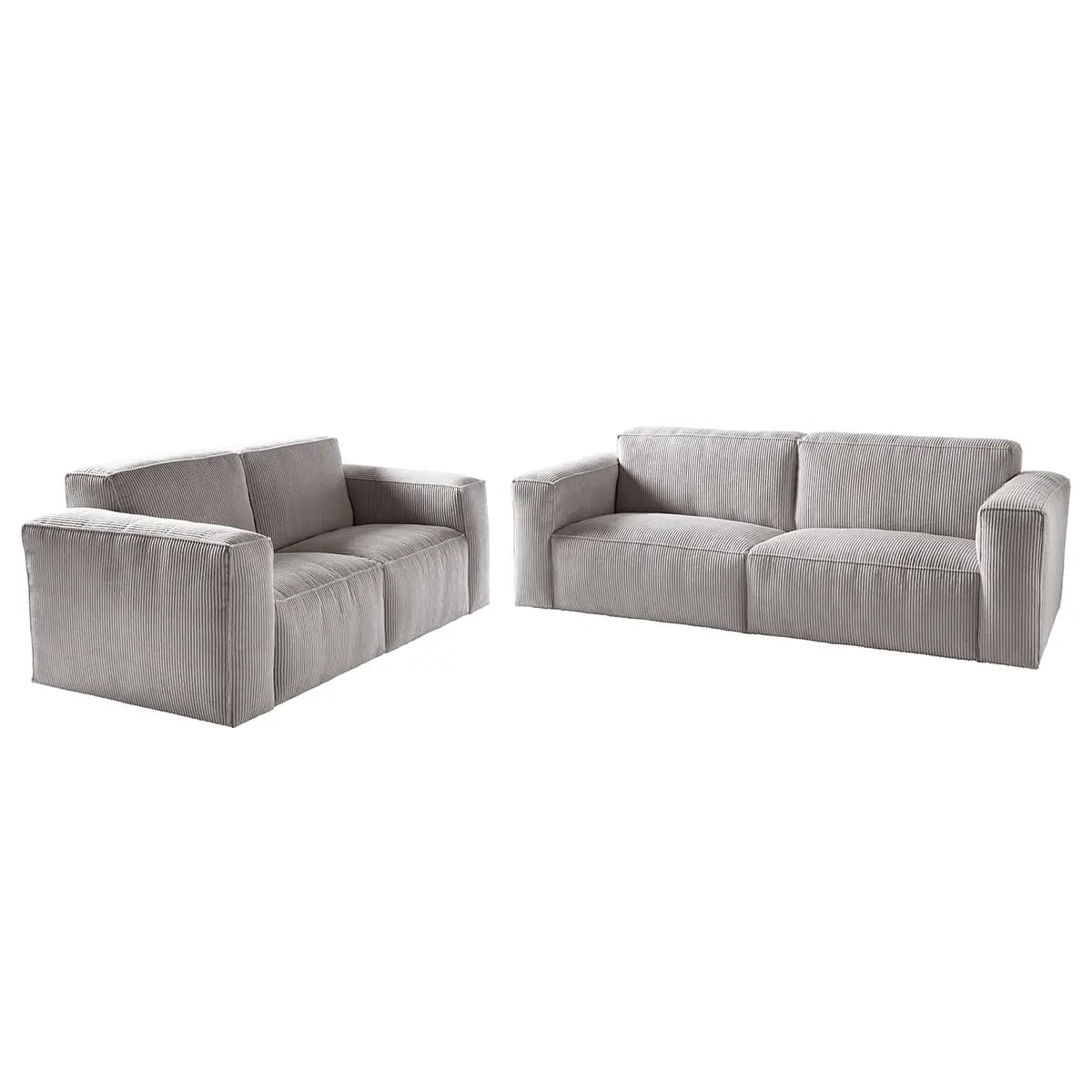 Polstergarnitur Lola | Grau