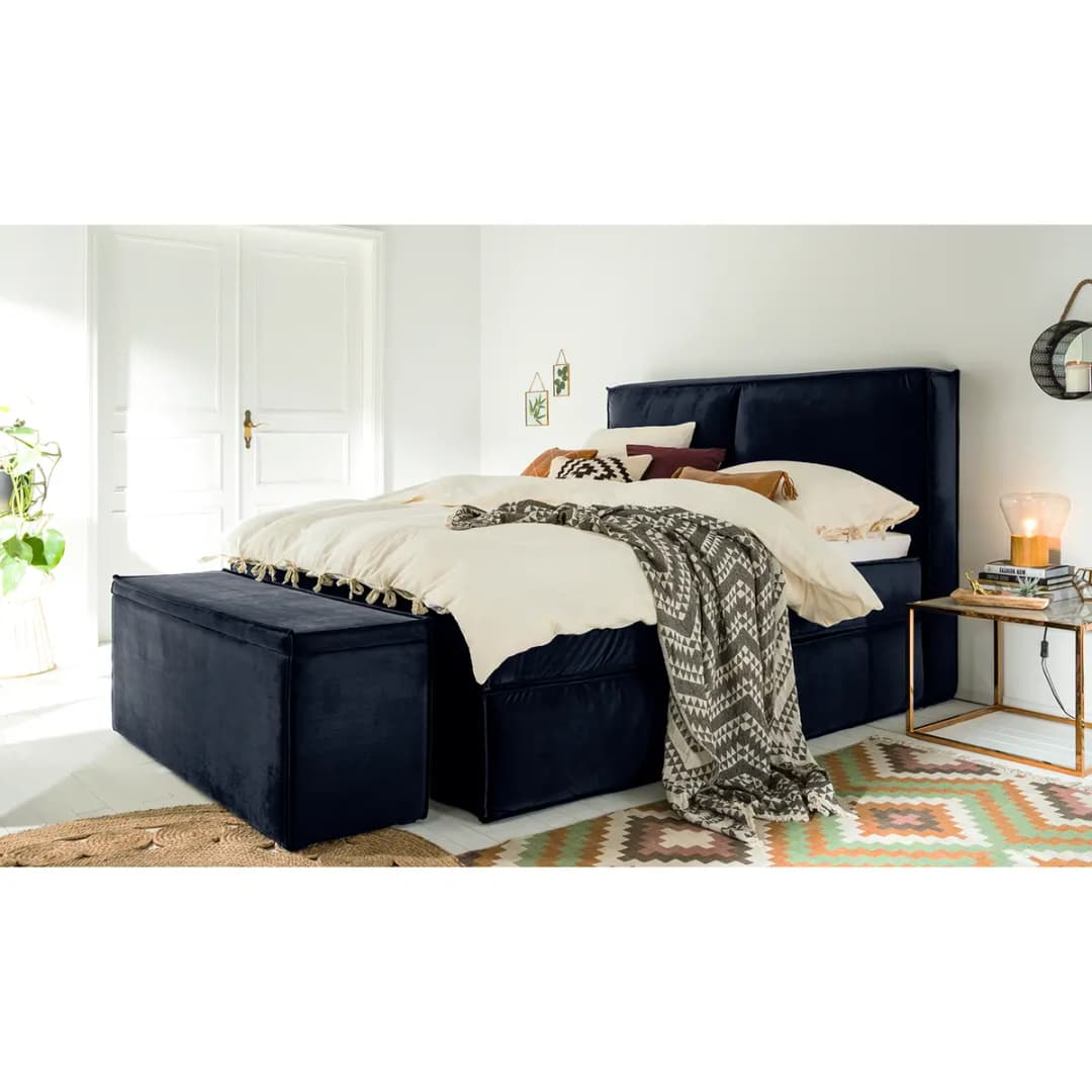 Betttruhe Fraya | Blau
