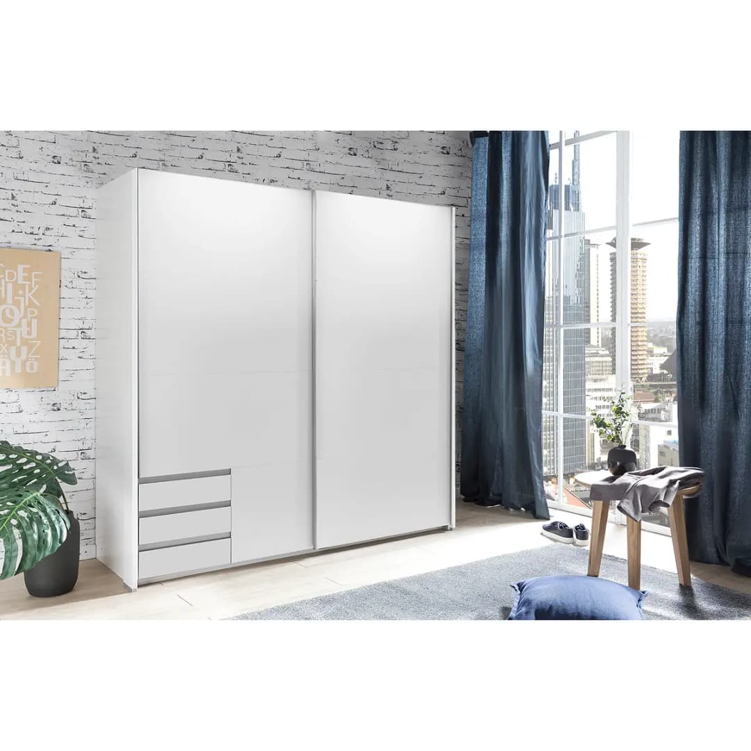 Schwebetüreschrank Emden | Braun