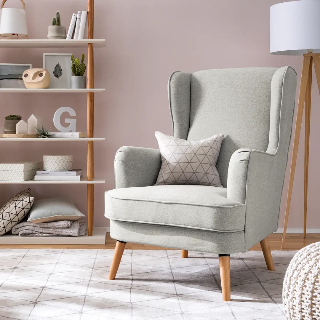 Ohrensessel Limeri | Grau