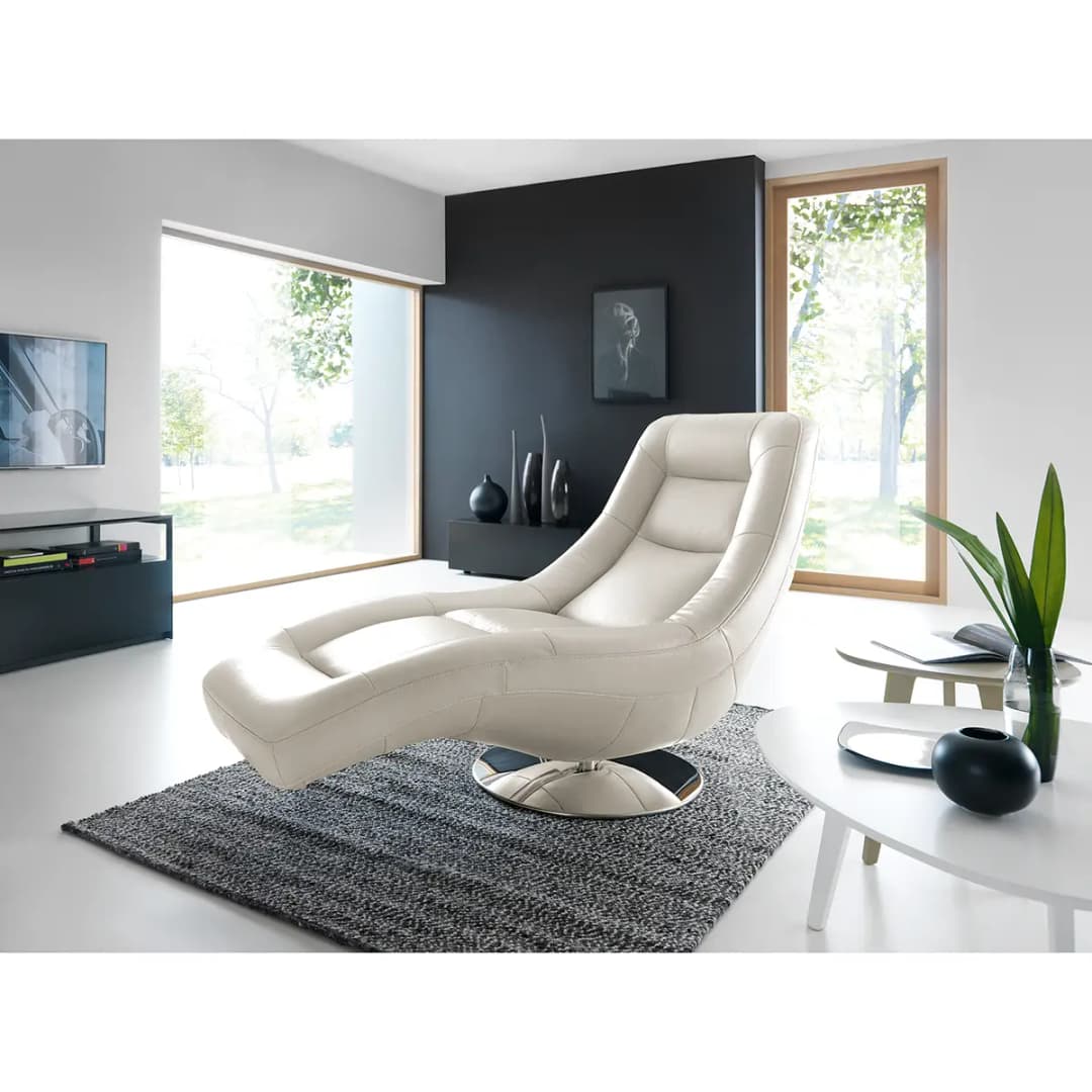 Relaxliege Colima | Weiß