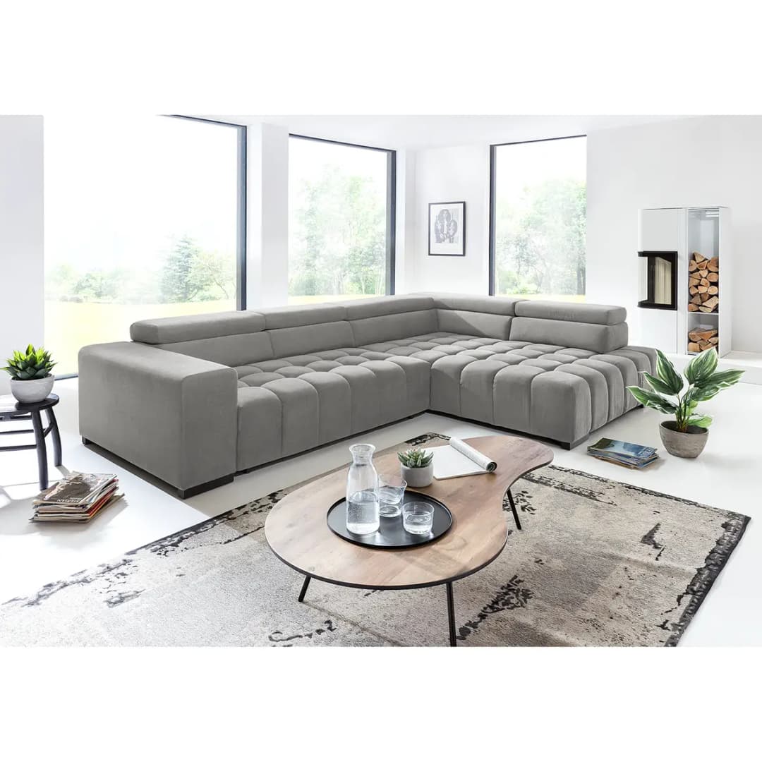 Ecksofa Masaya | Grau