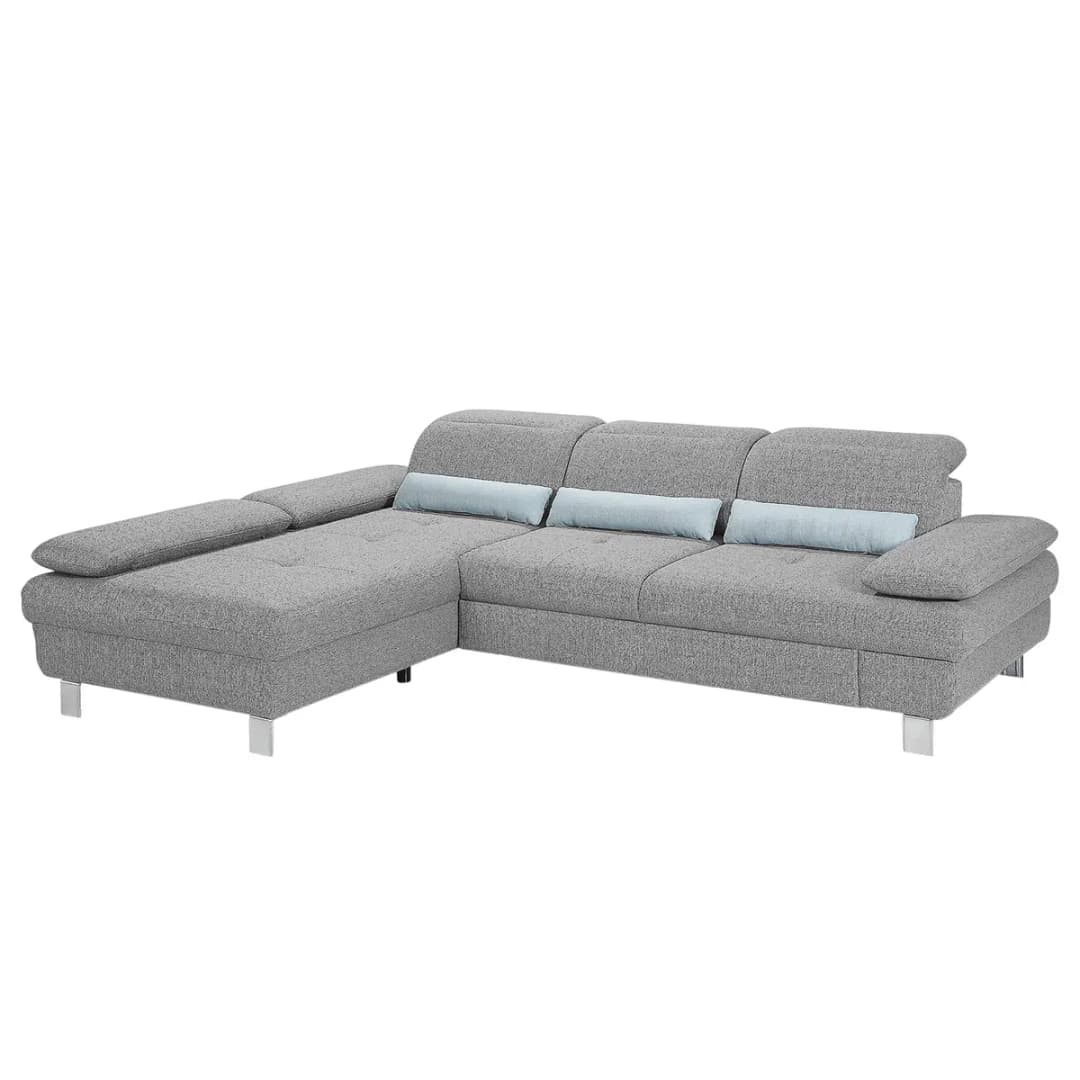 Ecksofa Granada | Grau