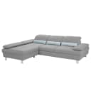 Ecksofa Granada | Grau