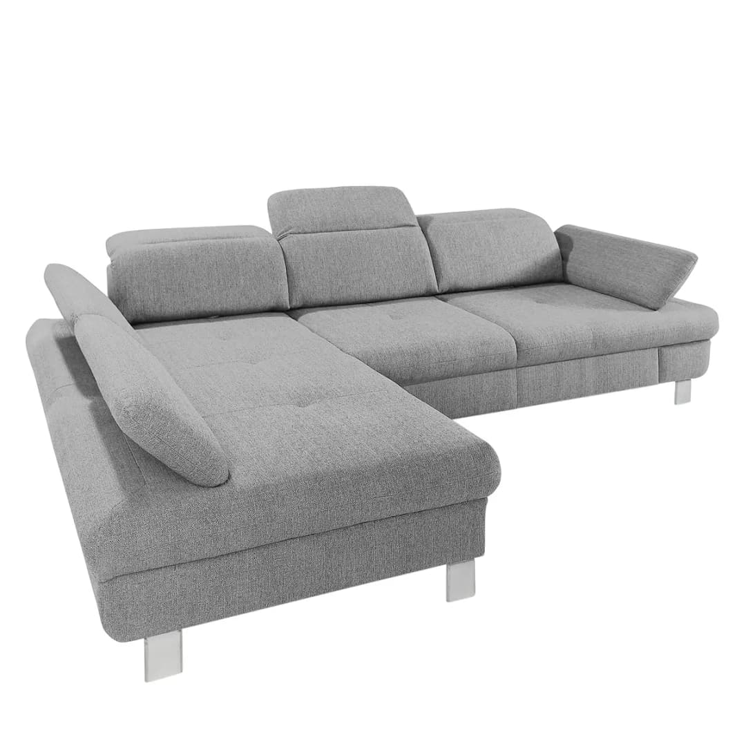 Ecksofa Granada | Grau