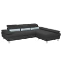 Ecksofa Granada | Grau