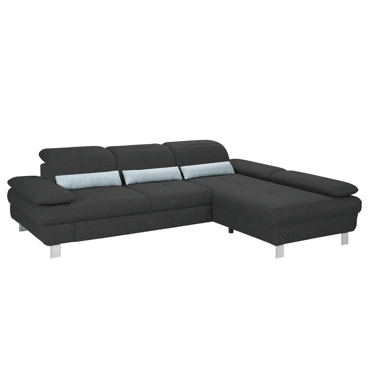 Ecksofa Granada | Grau