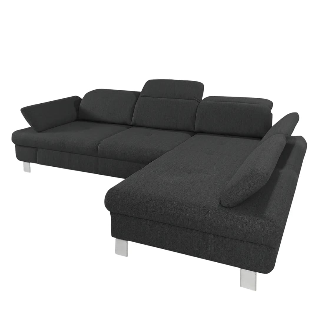 Ecksofa Granada | Grau