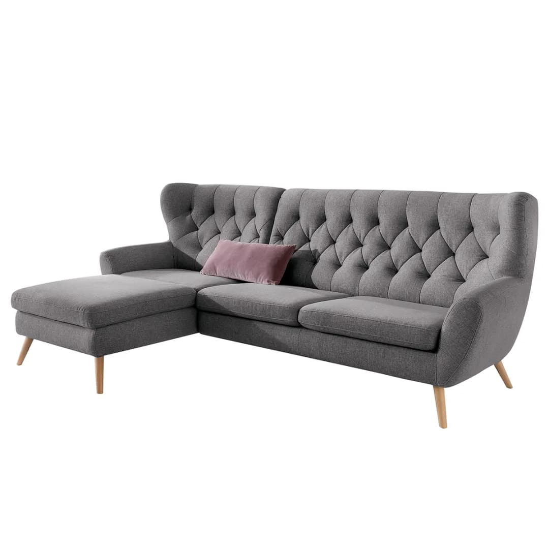 Ecksofa Celaya | Grau