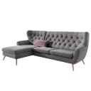 Ecksofa Celaya | Grau