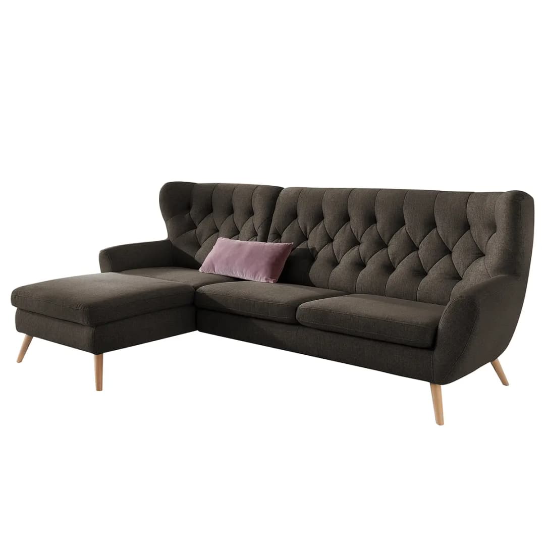 Ecksofa Celaya | Grau