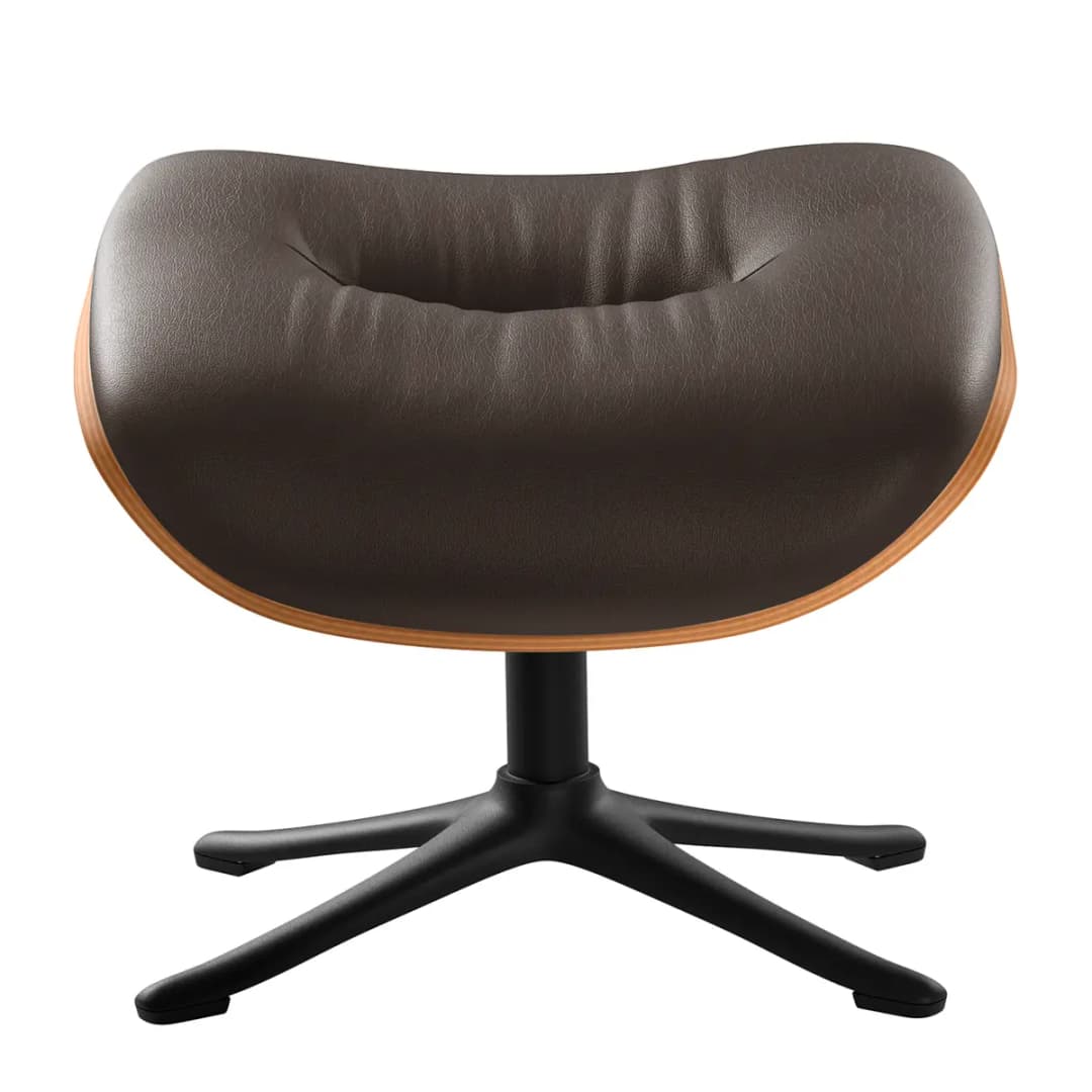 Polsterhocker Neka | Braun