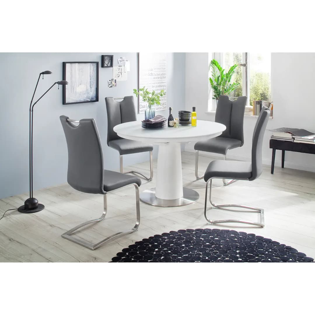 Freischwinger Anamela I 2er-Set | Grau