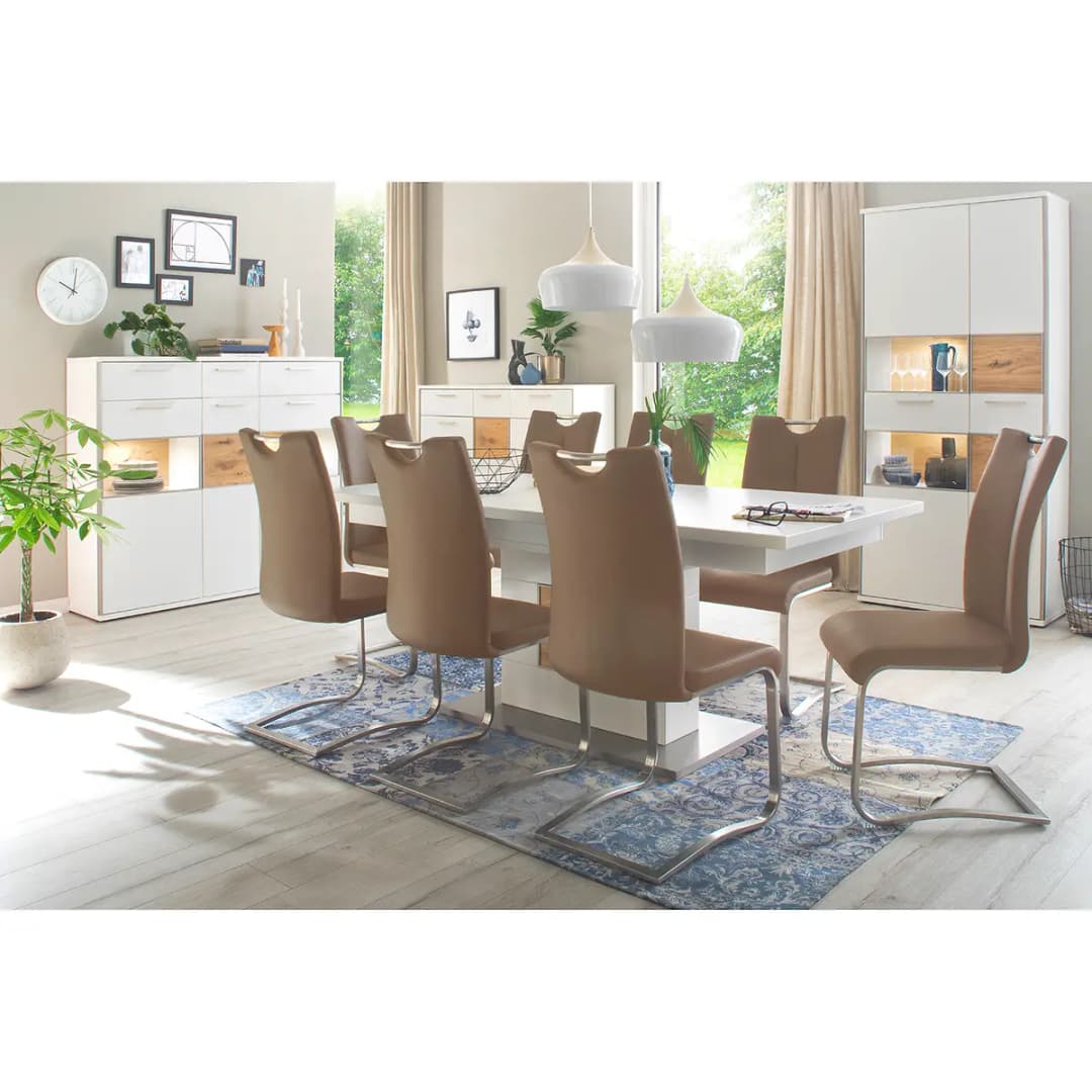 Freischwinger Anamela I 2er-Set | Braun