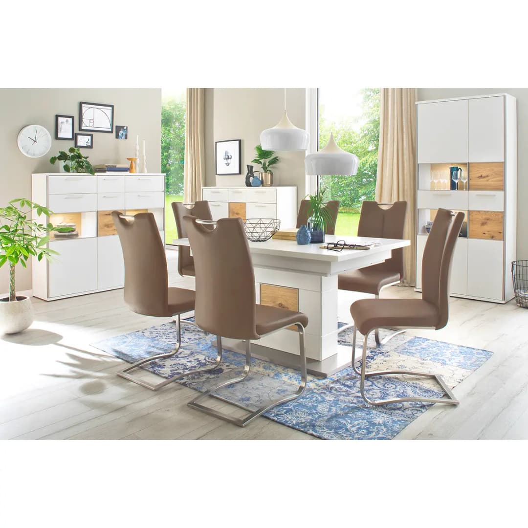 Freischwinger Anamela I 2er-Set | Braun