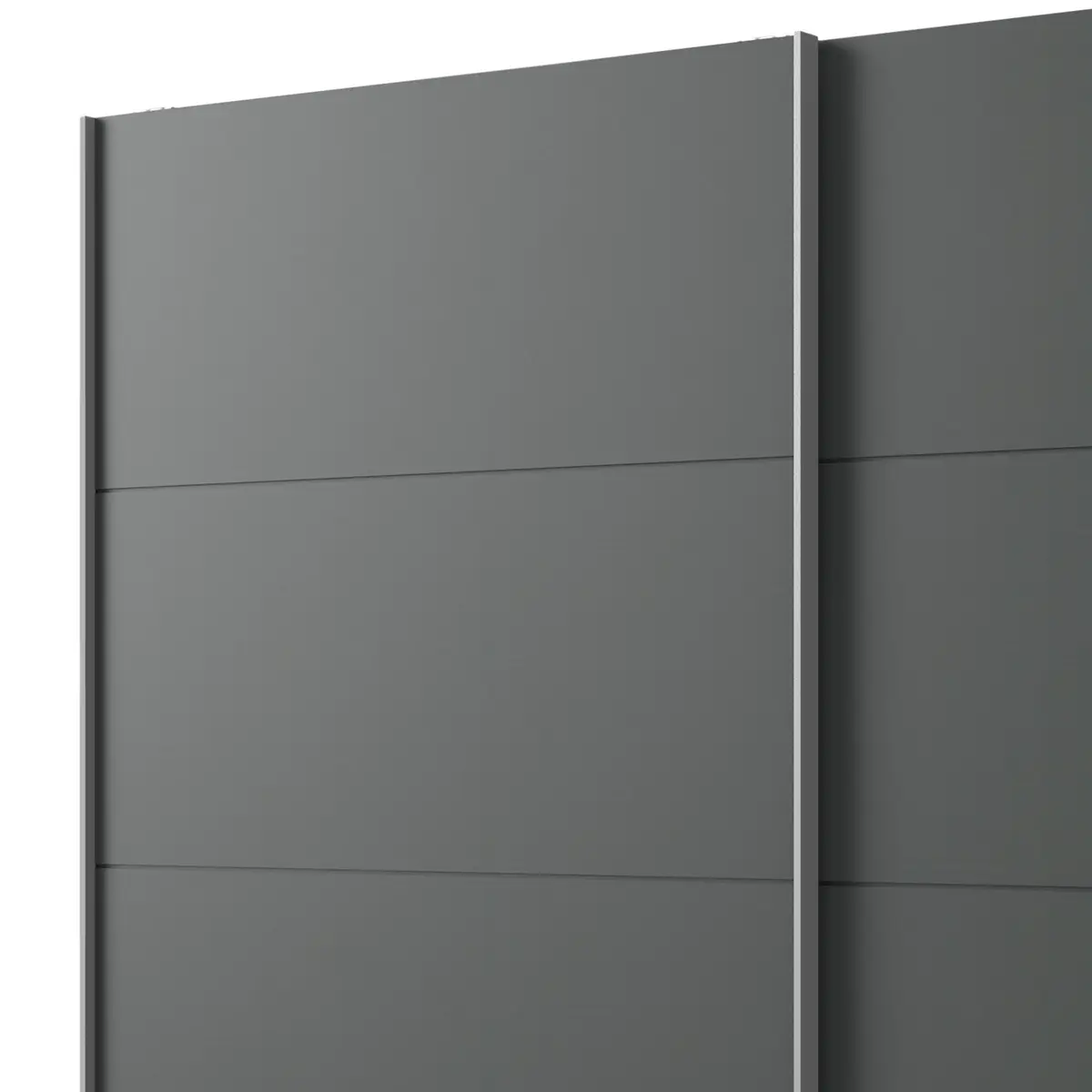 Schwebetürenschrank II | Grau