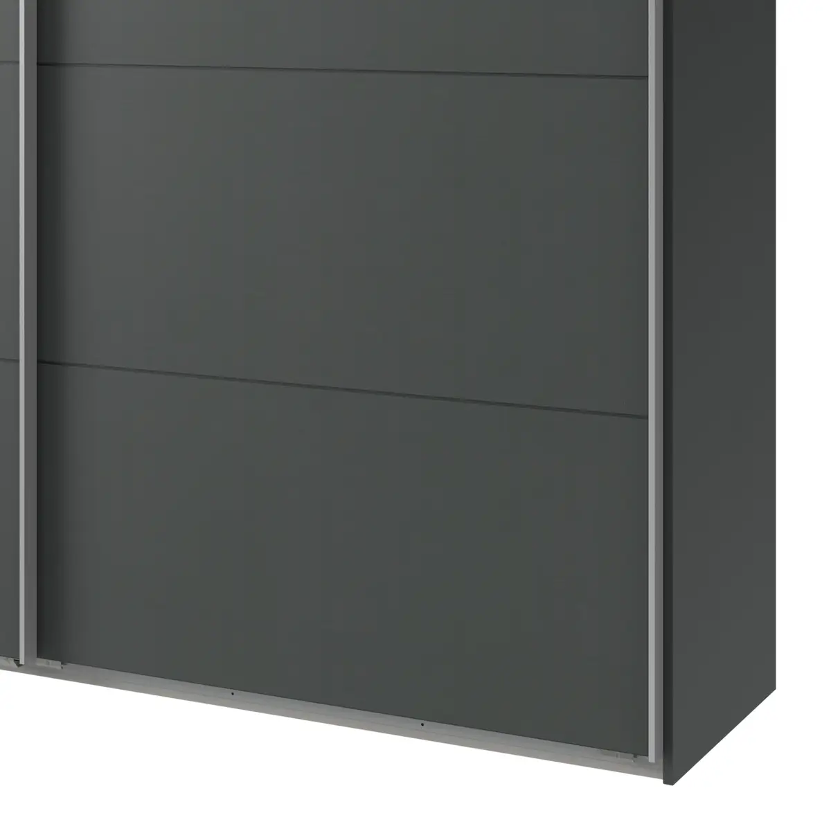 Schwebetürenschrank II | Grau
