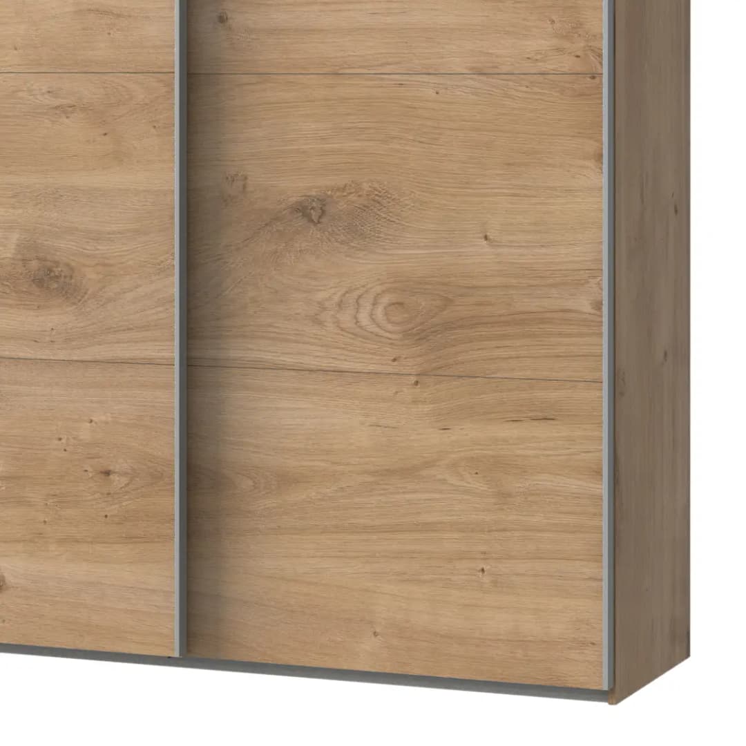 Schwebetürenschrank II | Holztöne