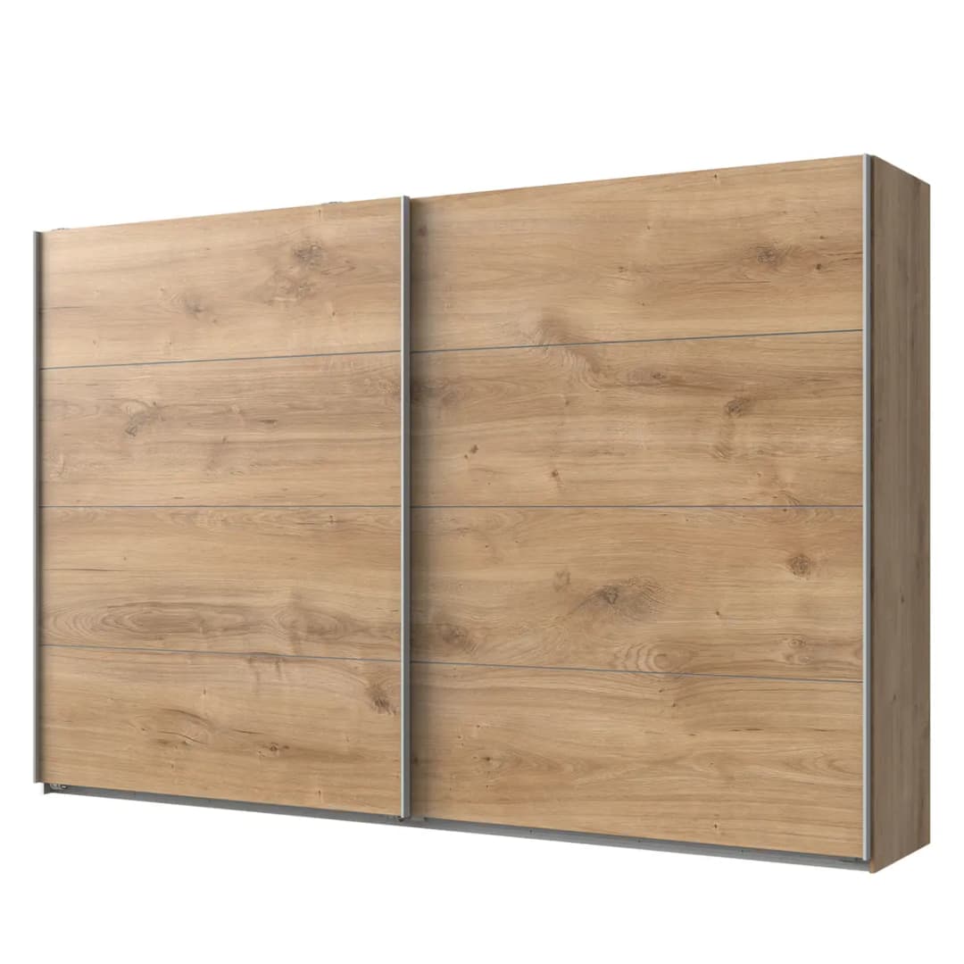 Schwebetürenschrank II | Holztöne