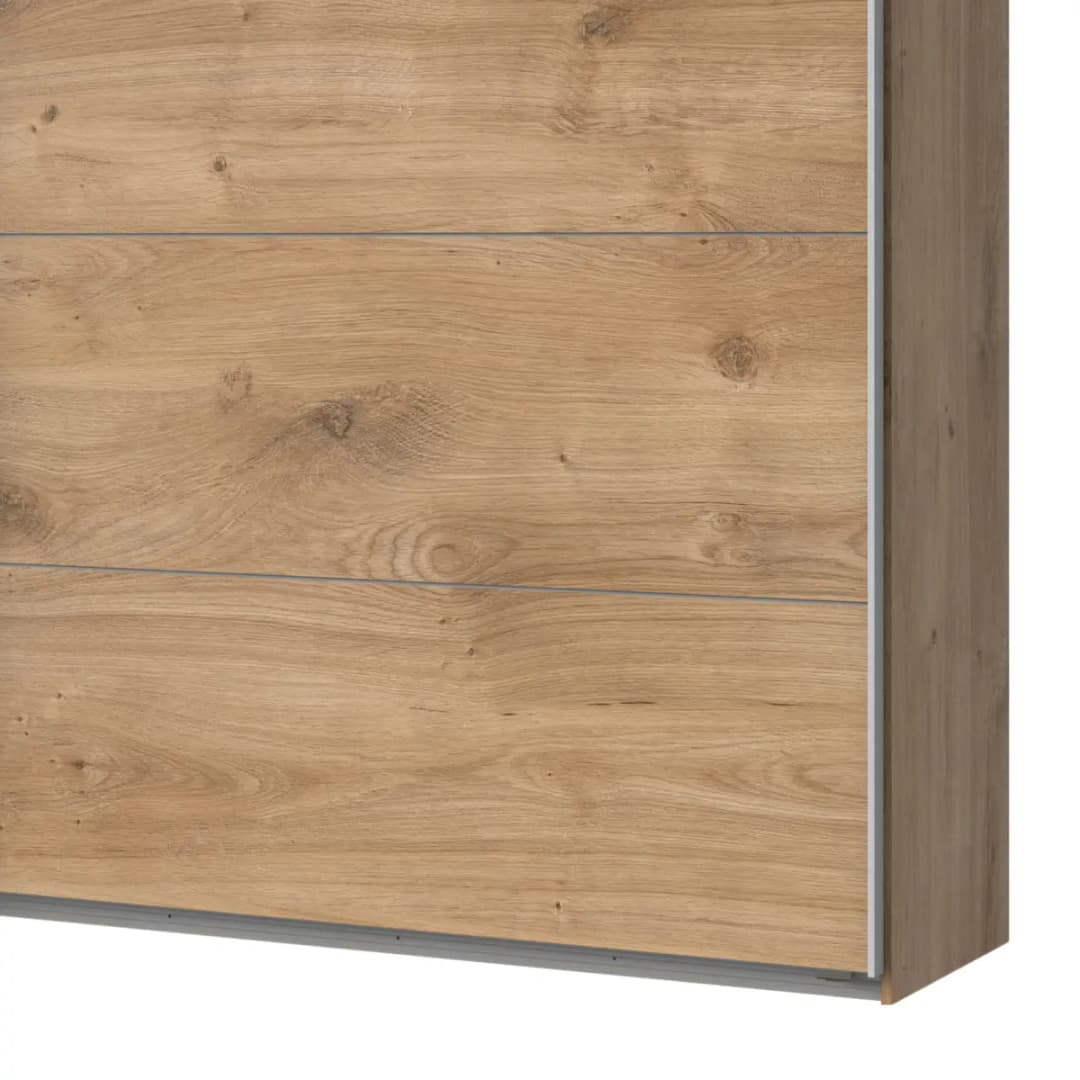 Schwebetürenschrank II | Holztöne
