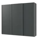 Schwebetürenschrank II | Grau