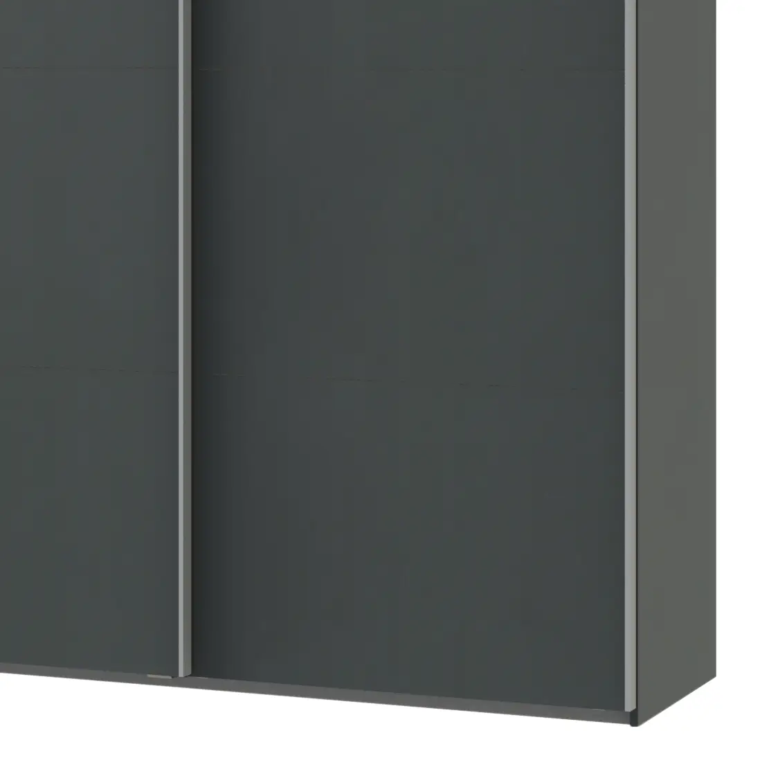 Schwebetürenschrank II | Grau