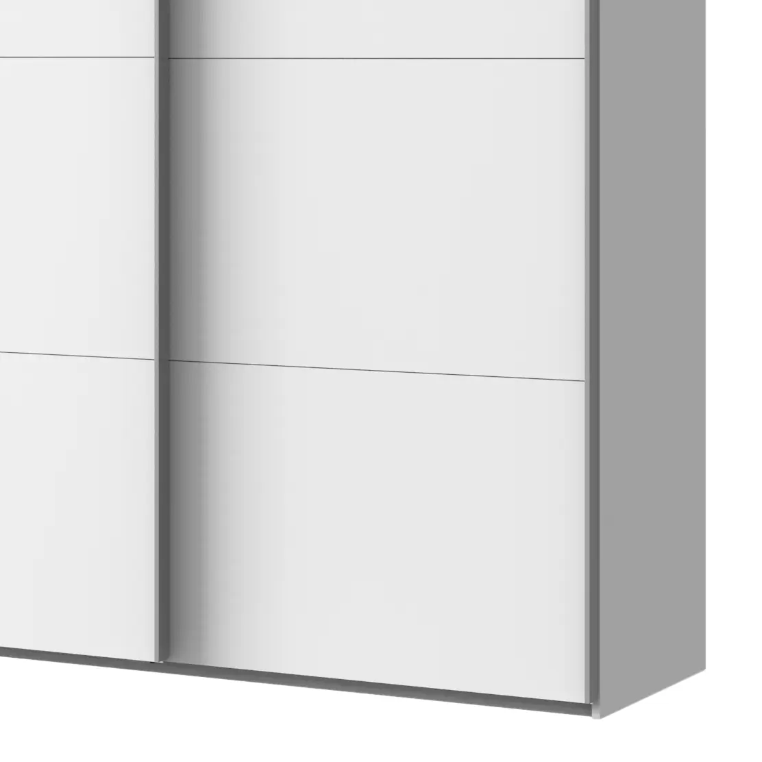Schwebetürenschrank II | Weiß