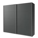 Schwebetürenschrank II | Grau
