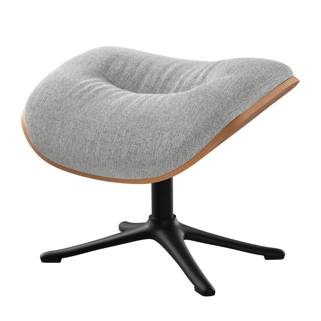 Polsterhocker Saia | Grau