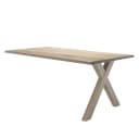 Schreibtisch-Ansatz II 140cm Braun/Eiche Sanremo Hell Dekor